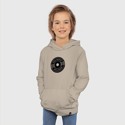 Детская толстовка-худи Hollywood style / Миндальный – фото 3