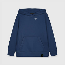 Толстовка детская хлопковая Военно-воздушные силы: эмблема, цвет: тёмно-синий