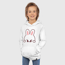 Толстовка детская хлопковая Mischievous Leebit, цвет: белый — фото 2
