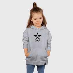 Толстовка детская хлопковая Daria - star, цвет: меланж — фото 2
