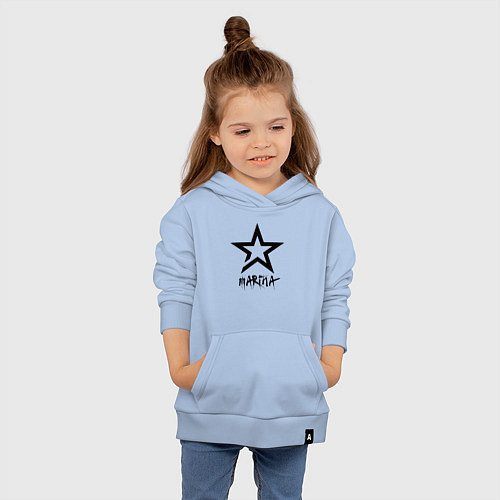 Детская толстовка-худи Marina - star / Мягкое небо – фото 4