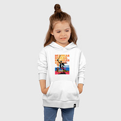 Толстовка детская хлопковая Великая победа - великая страна, цвет: белый — фото 2