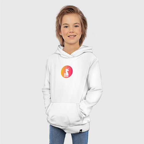 Детская толстовка-худи День победы 80 лет / Белый – фото 3