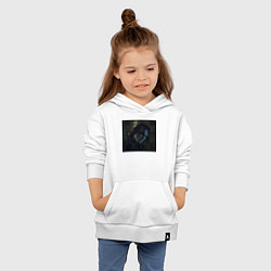 Толстовка детская хлопковая Good joke, цвет: белый — фото 2