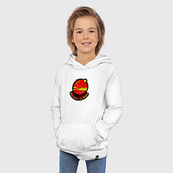 Толстовка детская хлопковая Добро пожаловать на Марс, цвет: белый — фото 2