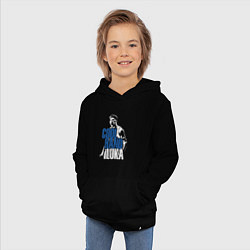 Толстовка детская хлопковая Cool hand Luka, цвет: черный — фото 2