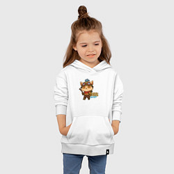 Толстовка детская хлопковая Тимо Лига Легенд, цвет: белый — фото 2
