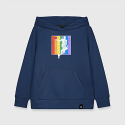 Толстовка детская хлопковая Play basket, цвет: тёмно-синий
