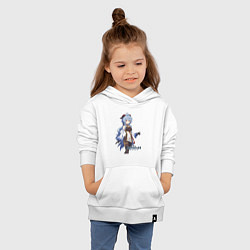 Толстовка детская хлопковая Гань Юй Genshin Impact, цвет: белый — фото 2