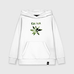 Толстовка детская хлопковая Depeche Mode - Exciter Flower, цвет: белый