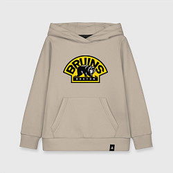 Толстовка детская хлопковая HC Boston Bruins Label, цвет: миндальный