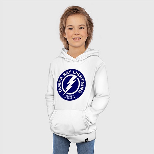 Детская толстовка-худи HC Tampa Bay Lightning / Белый – фото 3