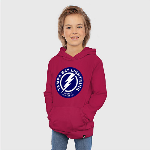 Детская толстовка-худи HC Tampa Bay Lightning / Маджента – фото 3