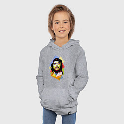 Толстовка детская хлопковая Che Guevara Art, цвет: меланж — фото 2