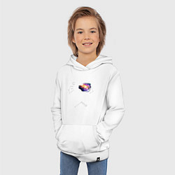 Толстовка детская хлопковая Interstellar Spaceman, цвет: белый — фото 2