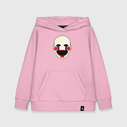 Толстовка детская хлопковая Puppet FNAF Марионетка, цвет: светло-розовый