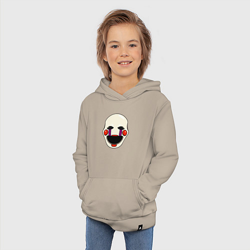 Детская толстовка-худи Puppet FNAF Марионетка / Миндальный – фото 3