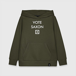 Толстовка детская хлопковая Vote Saxon, цвет: хаки