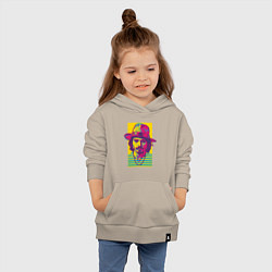 Толстовка детская хлопковая Джонни Депп, цвет: миндальный — фото 2