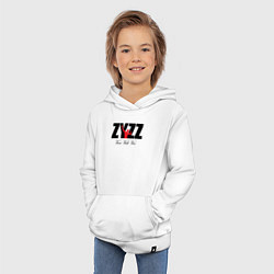 Толстовка детская хлопковая Zyzz, цвет: белый — фото 2