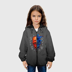 Куртка с капюшоном детская Игроки Покемонов, цвет: 3D-черный — фото 2