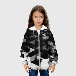 Куртка с капюшоном детская Trianse, цвет: 3D-белый — фото 2