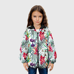 Куртка с капюшоном детская Фэшн 8, цвет: 3D-черный — фото 2