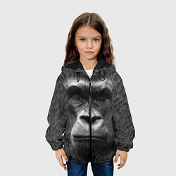 Куртка с капюшоном детская Взгляд, цвет: 3D-черный — фото 2