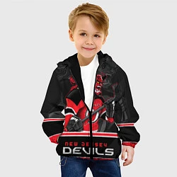 Куртка с капюшоном детская New Jersey Devils, цвет: 3D-черный — фото 2