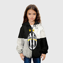 Куртка с капюшоном детская Juventus FC, цвет: 3D-черный — фото 2