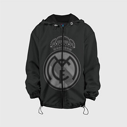 Куртка с капюшоном детская Real Madrid, цвет: 3D-черный