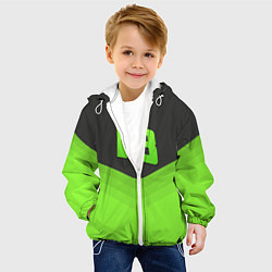 Куртка с капюшоном детская FlipSid3 Uniform, цвет: 3D-белый — фото 2