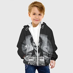 Куртка с капюшоном детская Pablo Escobar: Smile, цвет: 3D-белый — фото 2