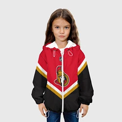 Куртка с капюшоном детская NHL: Ottawa Senators, цвет: 3D-белый — фото 2