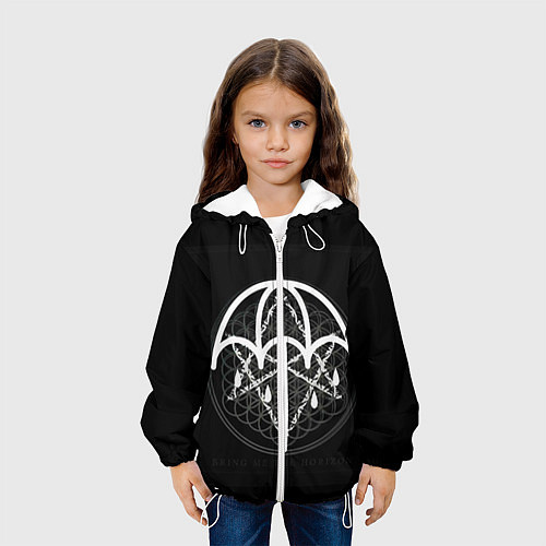 Детская куртка BMTH: Rain Symbol / 3D-Белый – фото 3