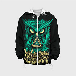 Куртка с капюшоном детская Bring Me The Horizon: Owl, цвет: 3D-белый