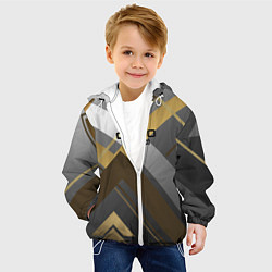 Куртка с капюшоном детская Cs:go - Bronze Deco Бронзовая декорация 2022, цвет: 3D-белый — фото 2