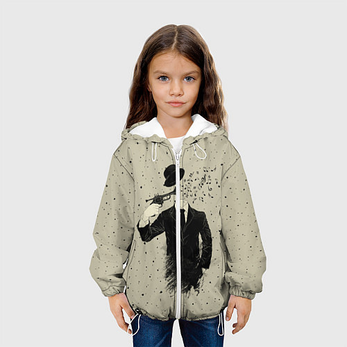 Детская куртка Музыкальный самоубийца / 3D-Белый – фото 3