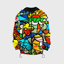 Детская куртка Картинка-мозаика