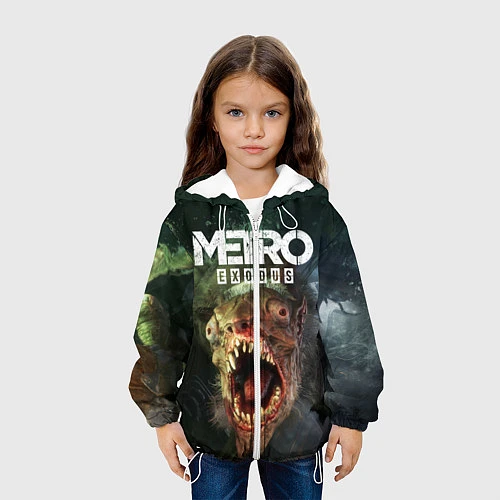 Детская куртка Metro Exodus / 3D-Белый – фото 3