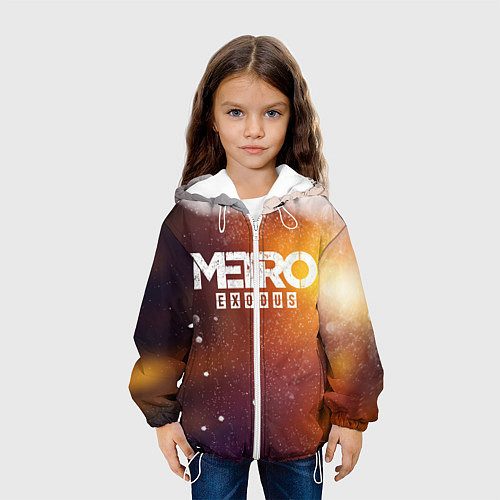 Детская куртка МЕТРО / 3D-Белый – фото 3