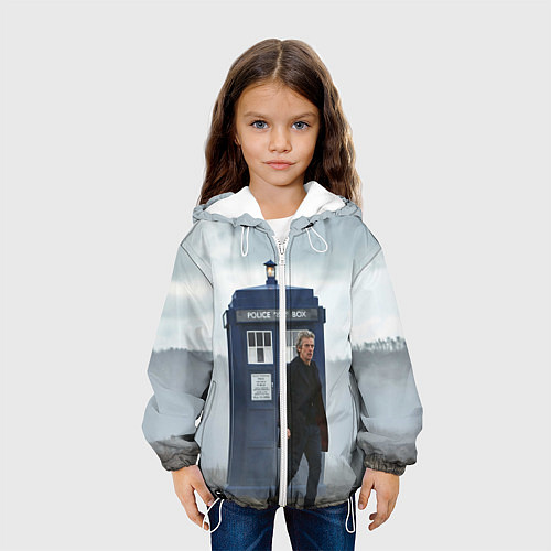 Детская куртка Доктор кто / 3D-Белый – фото 3