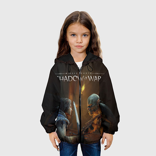 Детская куртка Shadow of War 8 / 3D-Черный – фото 3