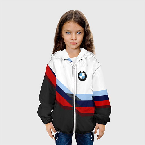 Детская куртка BMW M SPORT / 3D-Белый – фото 3