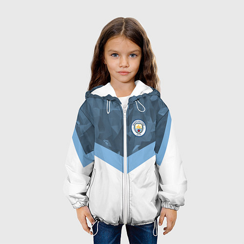 Детская куртка Manchester City FC: Sport / 3D-Белый – фото 3