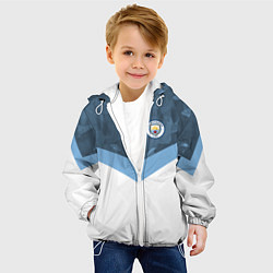 Куртка с капюшоном детская Manchester City FC: Sport, цвет: 3D-белый — фото 2