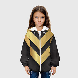 Куртка с капюшоном детская Golden arrows, цвет: 3D-белый — фото 2