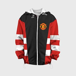 Куртка с капюшоном детская Man UTD FC: Vintage 2018, цвет: 3D-белый