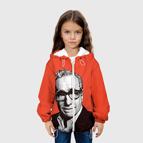 Детская куртка Мартин Скорсезе / 3D-Белый – фото 3