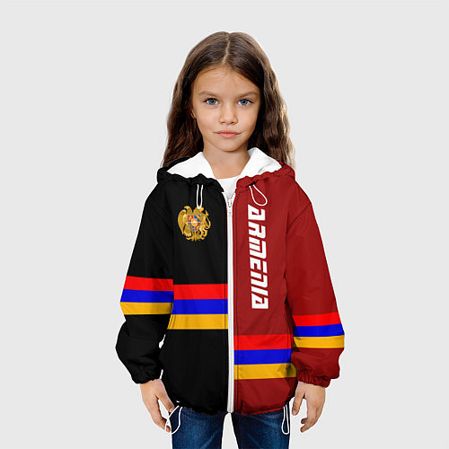 Детская куртка Armenia / 3D-Белый – фото 3